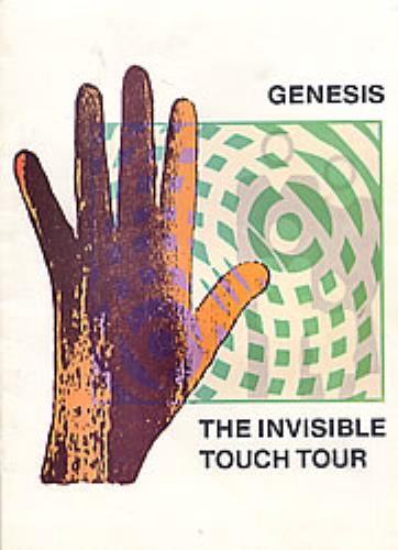 Genesis The Invisible Touch Tour UK tour programme (278930) TOUR